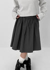 Jimben Cotton Basic Midi Skirt