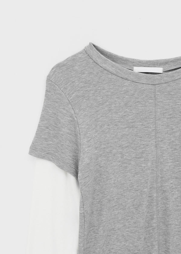 Teti Short-sleeved Layered Long-sleeved T-shirt