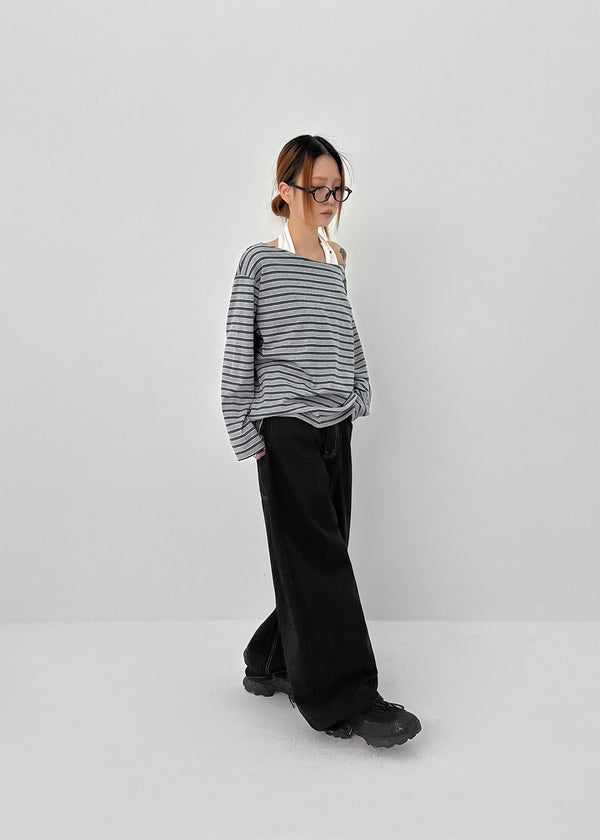 Louise Bijou Balloon Wide Cotton Pants
