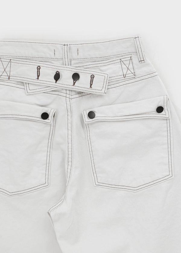 Louise Bijou Balloon Wide Cotton Pants