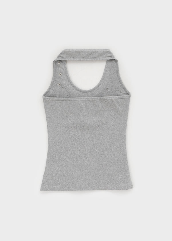 Roari Eyelet Halter Sleeveless