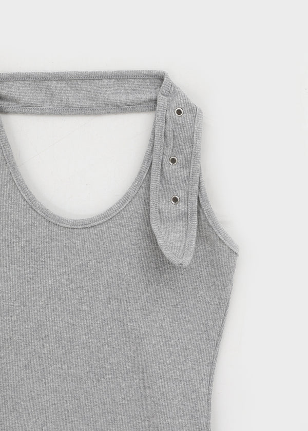 Roari Eyelet Halter Sleeveless