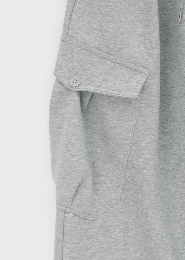 (UNISEX) Rotun Cargo Wide Banding Pants