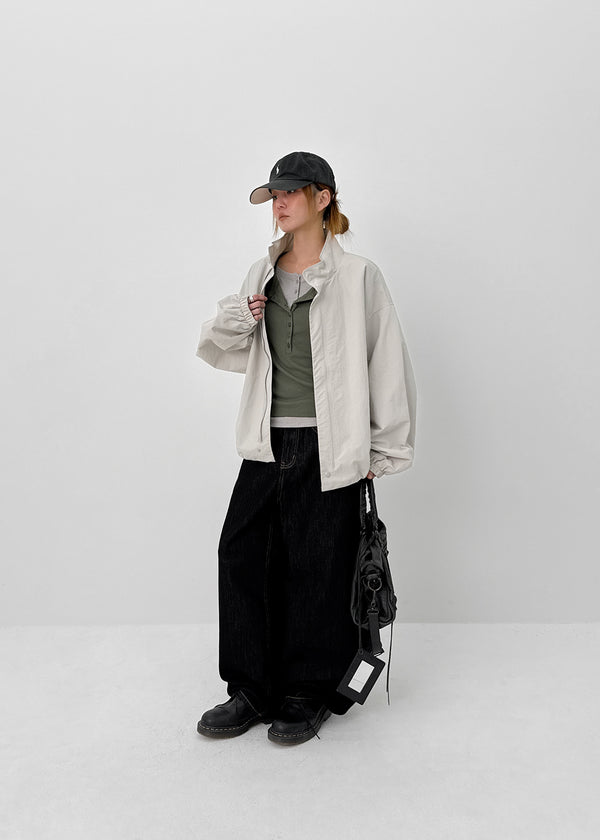 Hert String High Neck Jumper