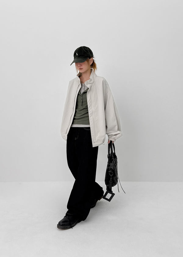 Okiwa Non-fade Bijo Wide Denim Pants