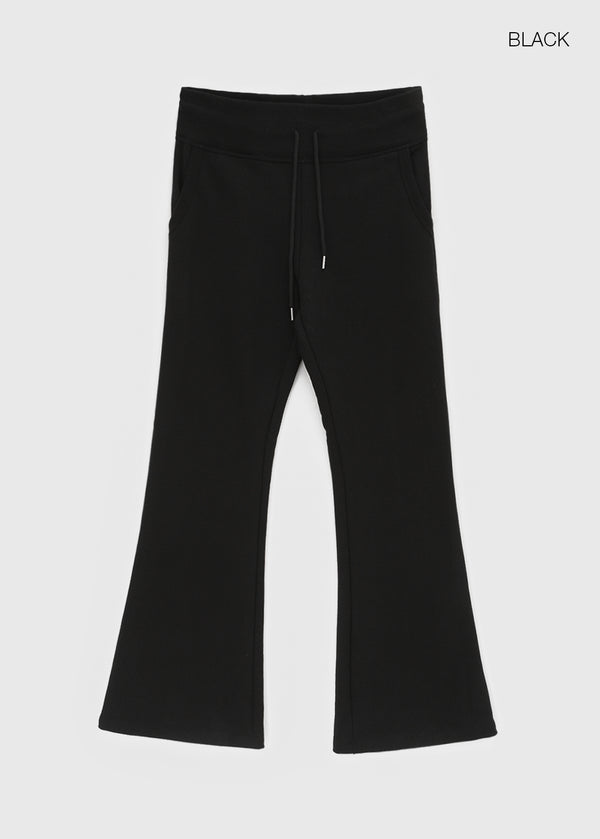 Binless Bootcut Banding Pants