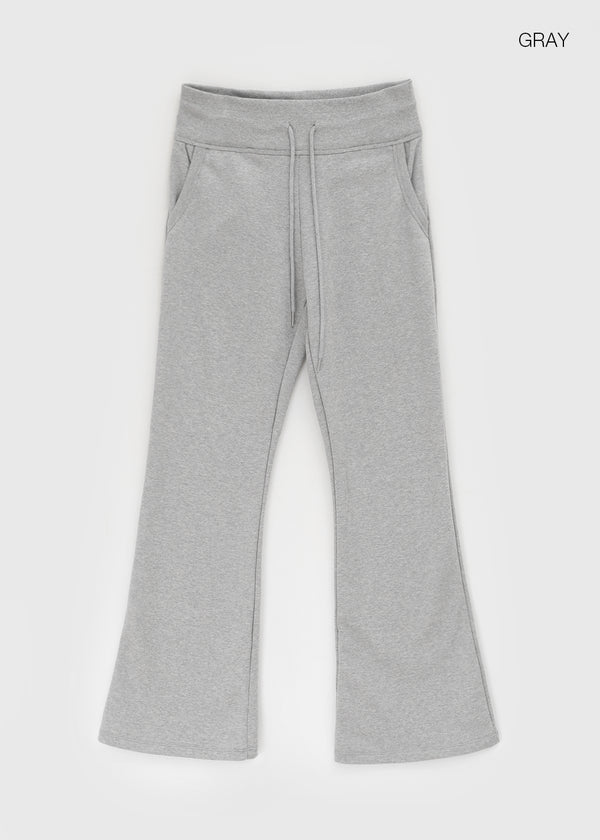 Binless Bootcut Banding Pants