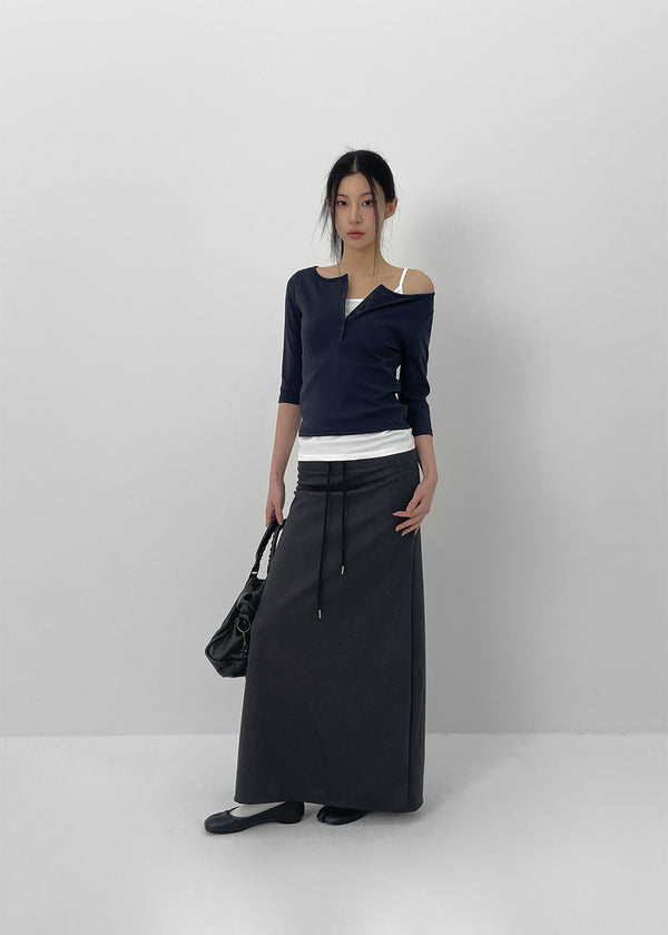 Iroy Maxi Long Skirt