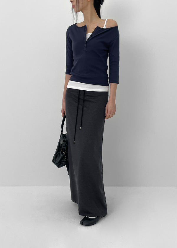 Iroy Maxi Long Skirt