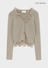 Le Tu V-neck Knit Cardigan