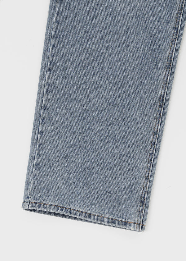 Shinrect Washed Straight Denim Pants