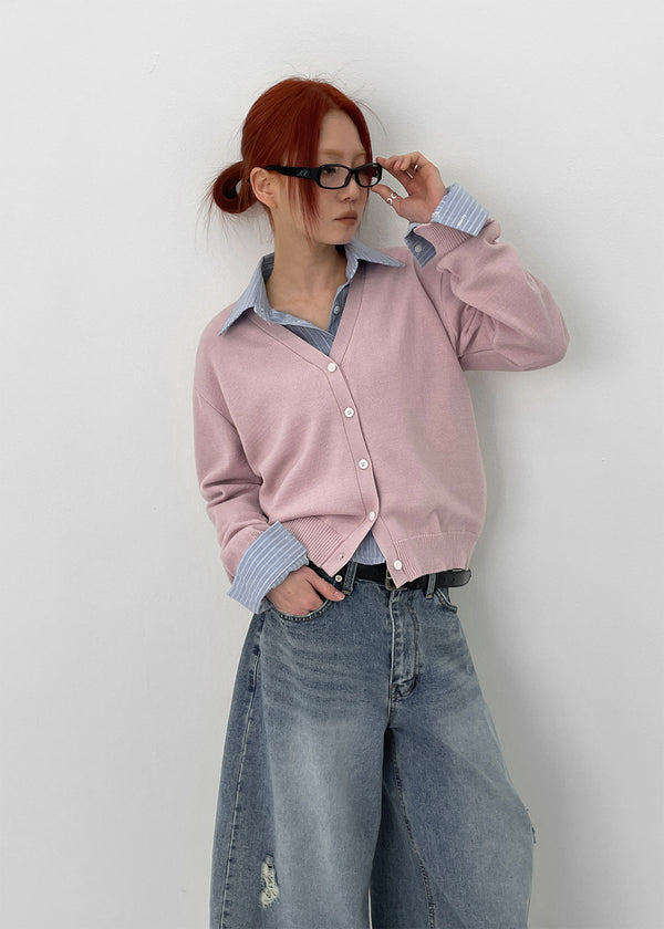 Hitni Studded Damage Balloon Denim Pants