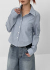 Chobus Stripe Slim Shirt