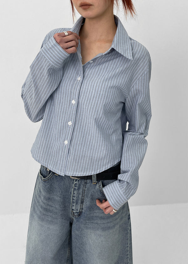 Chobus Stripe Slim Shirt