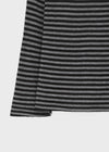 Gati Stripe Boat Neck Long Sleeve T-shirt