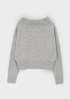 Rodedi Off-shoulder Knit (30% Wool)