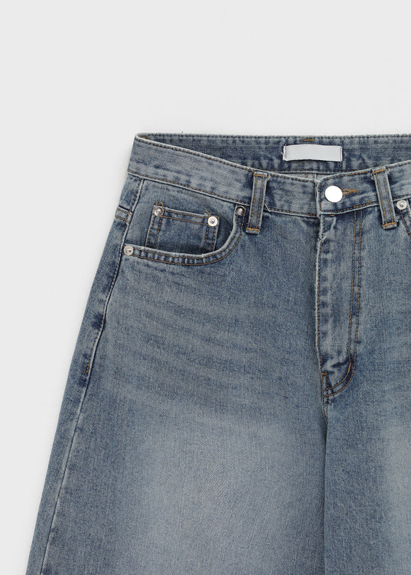 Hitni Studded Damage Balloon Denim Pants