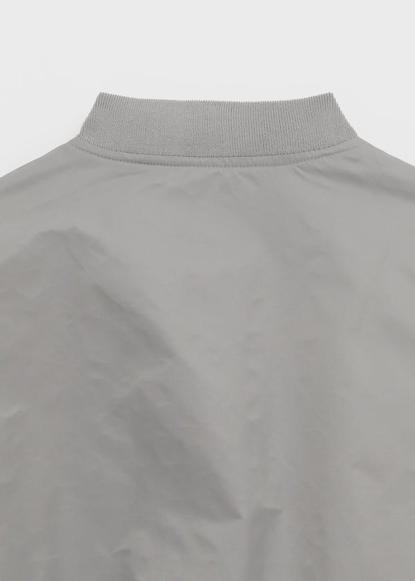 (UNISEX) Vinal Quilted Two-way Flight Jacket