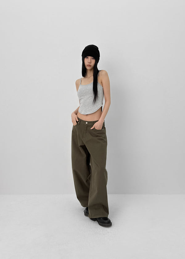 Seeding Basic Rounding Sleeveless (Built-in Cap)