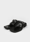 Letoang Leather Buckle Flip flops