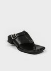 Letoang Leather Buckle Flip flops