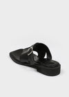 Letoang Leather Buckle Flip flops