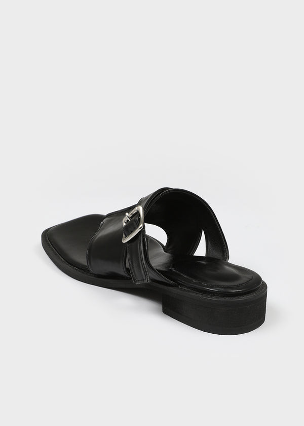 Letoang Leather Buckle Flip flops
