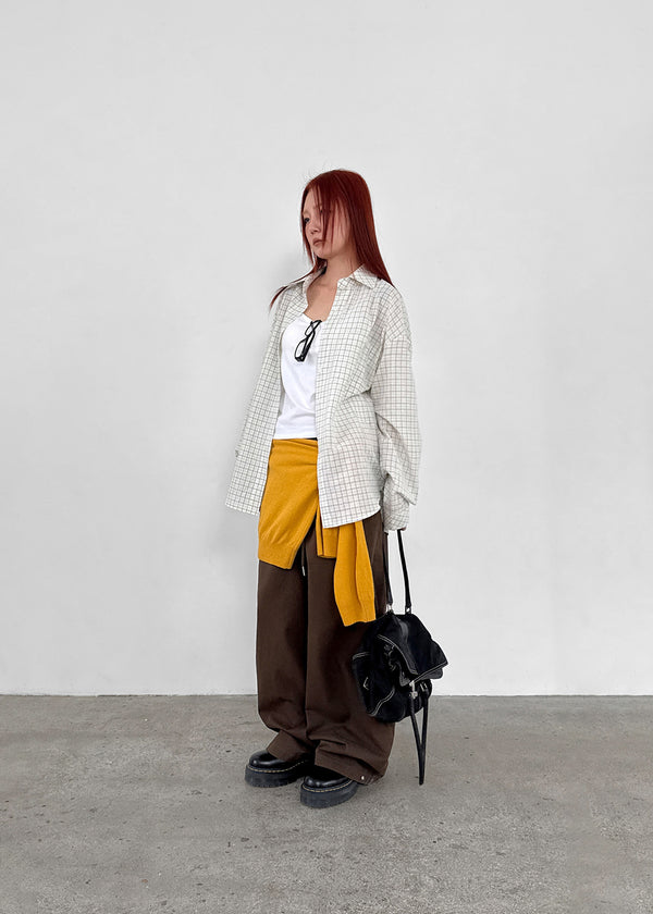 Nestin Loose Fit Check Shirt