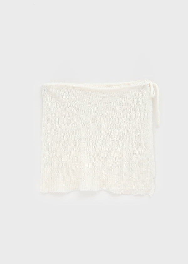 Nittomo Set - V-neck Cardigan, Layered Skirt