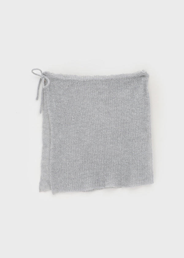 Nittomo Set - V-neck Cardigan, Layered Skirt