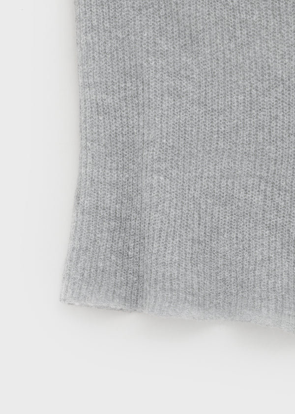 Nittomo Set - V-neck Cardigan, Layered Skirt