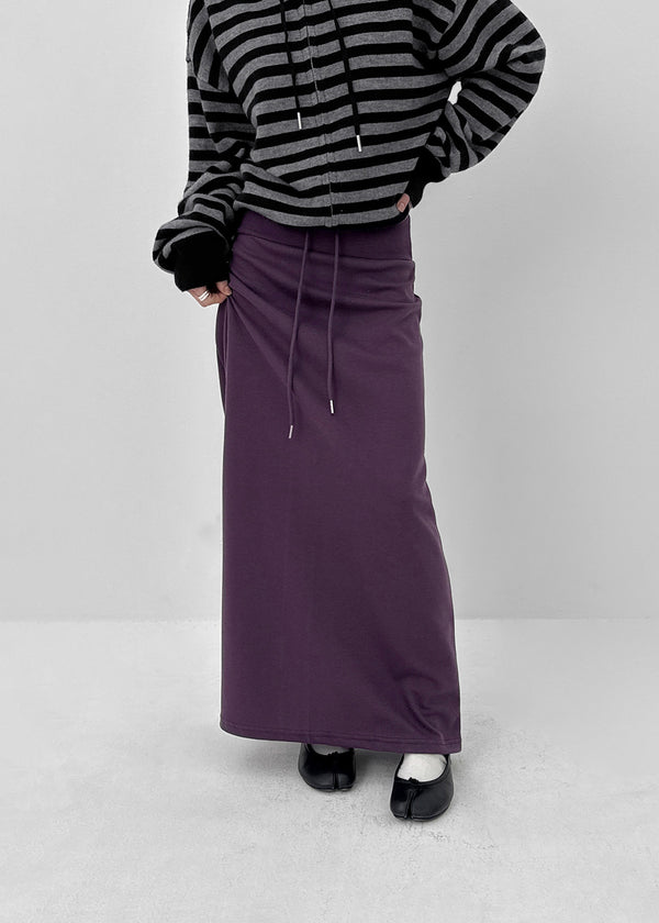 Rnv Banding Maxi Long Skirt