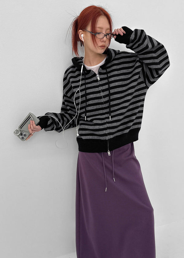 Rnv Banding Maxi Long Skirt