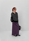 Rnv Banding Maxi Long Skirt
