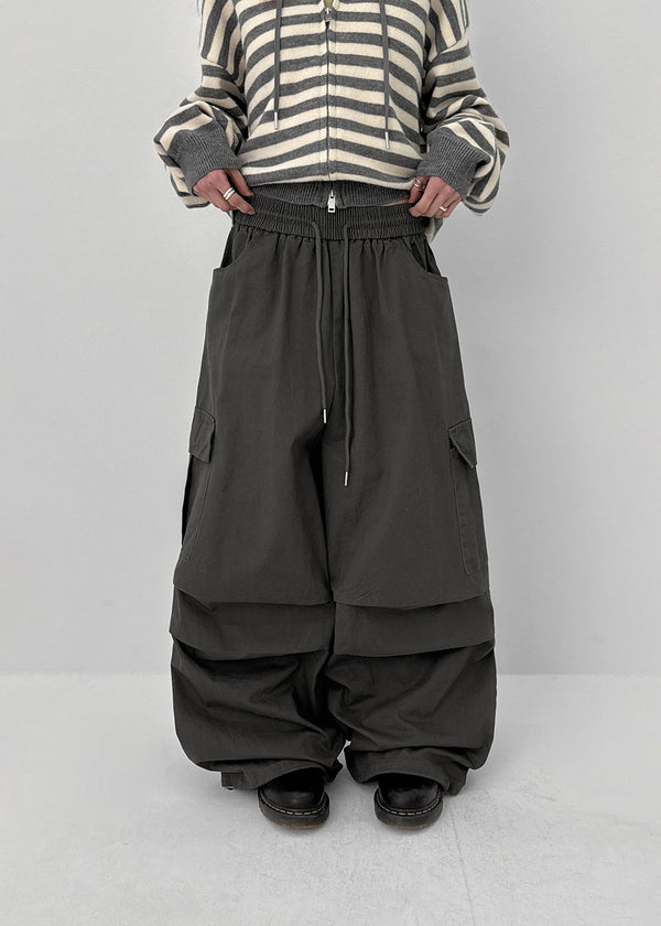 Melcom Cargo Wide Two-way Pants