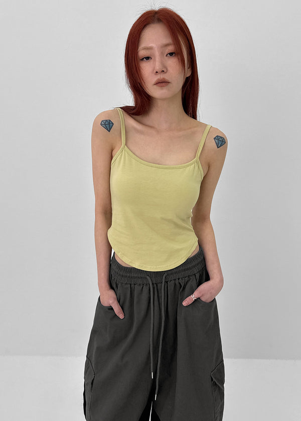 Seeding Basic Rounding Sleeveless (Built-in Cap)