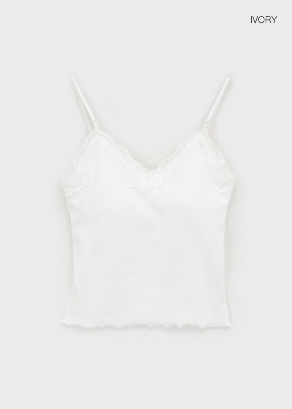 Moffoni Lace Sleeveless (Built-in Cap)