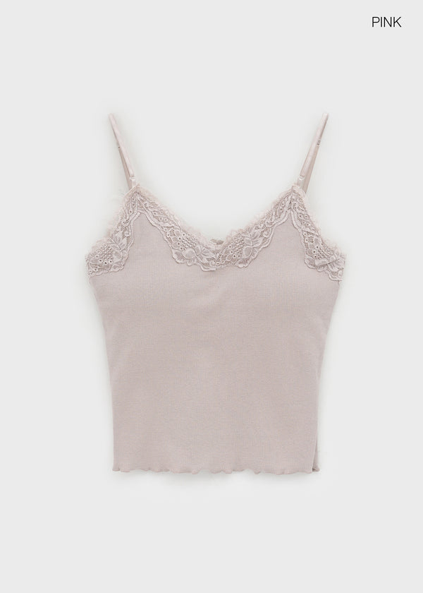 Moffoni Lace Sleeveless (Built-in Cap)