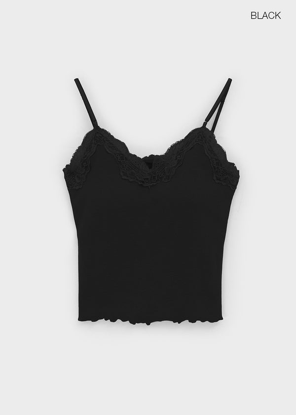 Moffoni Lace Sleeveless (Built-in Cap)