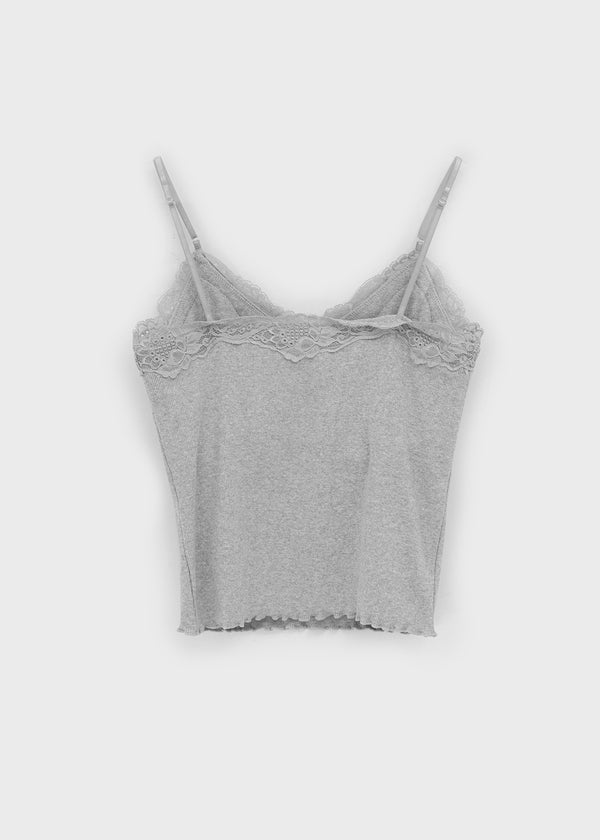 Moffoni Lace Sleeveless (Built-in Cap)