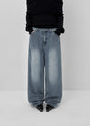 Totom Washed Wide Denim Pants