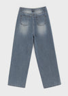 Totom Washed Wide Denim Pants
