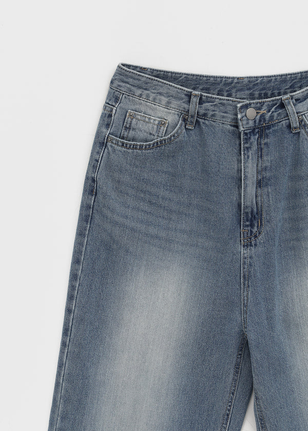 Totom Washed Wide Denim Pants