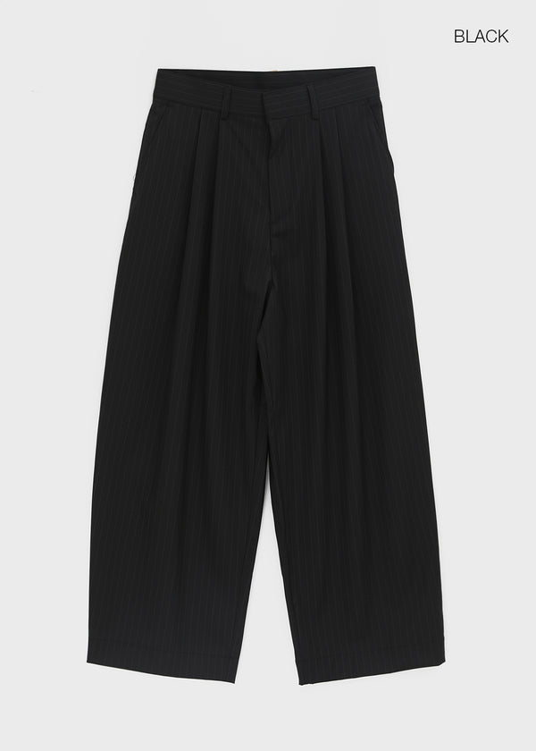 (UNISEX) Pedito Stripe Wide Slacks