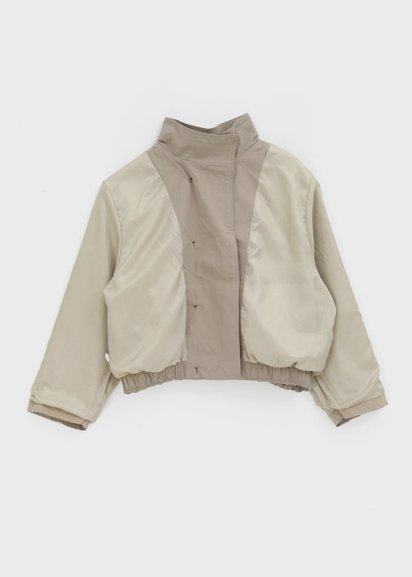 Flint High-neck Double-button Jacket