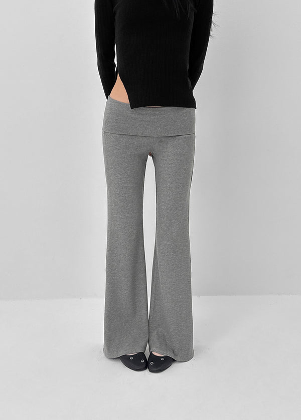 Noang Folding Bootcut Banding Pants