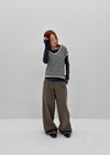 Vanilling Henley Neck Tension Long Sleeve T-shirt