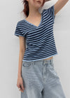 Hellven Loose Fit V-neck Wool Knit