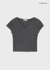 Hellven Loose Fit V-neck Wool Knit