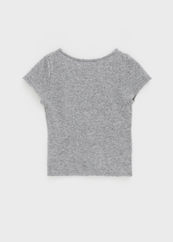 Hellven Loose Fit V-neck Wool Knit